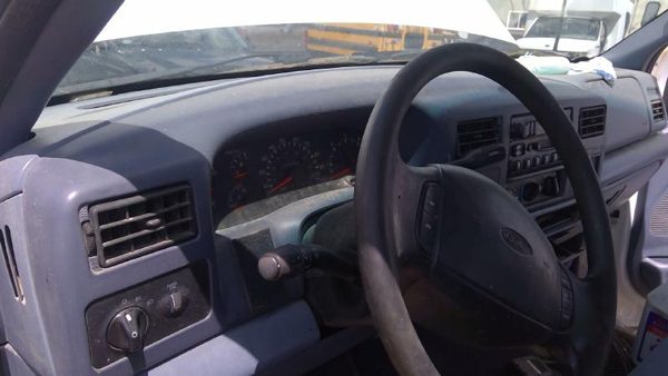 1999 Ford F250 Super Duty Trim Bezel Around Spedometer Dash Surround Panel Blue — photo 2
