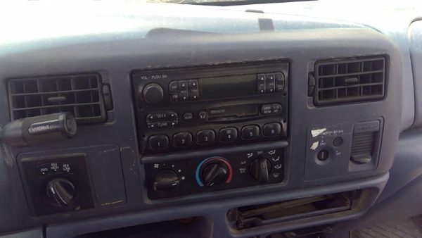 1999 Ford F250 Super Duty Trim Bezel Around Spedometer Dash Surround Panel Blue — photo 5