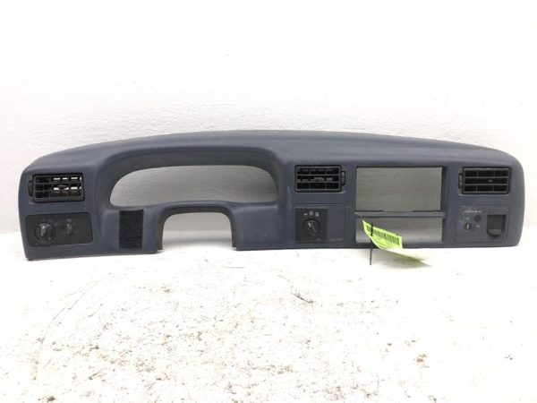 1999 Ford F250 Super Duty Trim Bezel Around Spedometer Dash Surround Panel Blue — photo 1