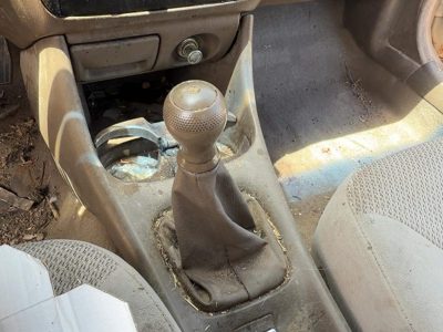 00 Protege Dx Floor Shifter Lever Assembly Manual Transmission Shift Unit Brown