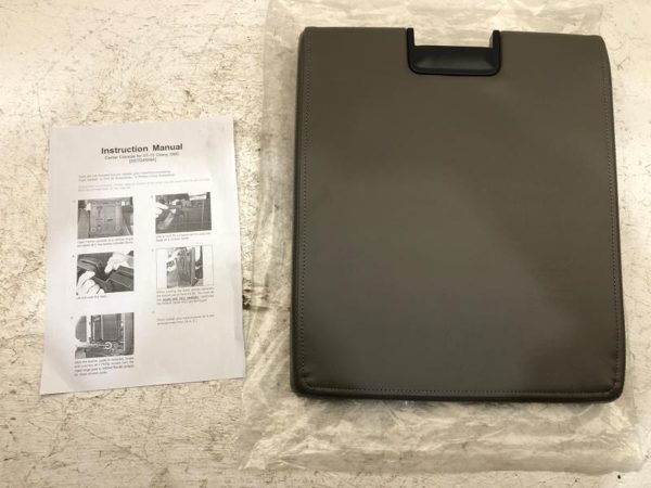 2011-2014 Chevy Silverado 1500 Center Console Lid Gray 20943731 — photo 1