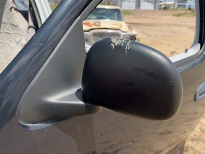 2003-2004 Ford F150 Driver Left Manual Side Mirror Door Mounted Oem 1L3Z17683Gaa