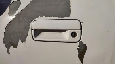 1992-1999 Pontiac Bonneville Driver Left Front Outside Door Handle Oem White