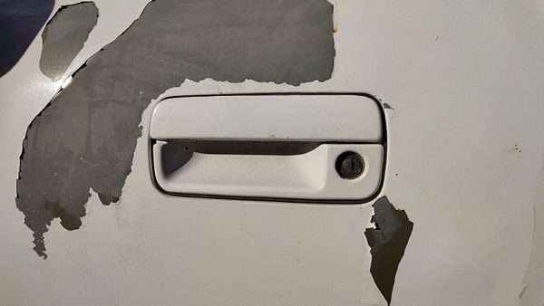 1992-1999 Pontiac Bonneville Driver Left Front Outside Door Handle Oem White — photo 1