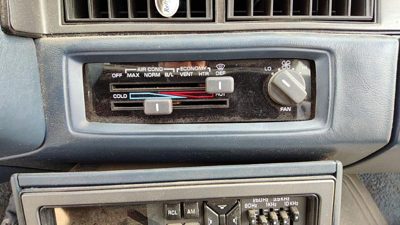 88-91 Olds Cutlass Calais Temperature Control Module In Dash Heater Ac Head Unit