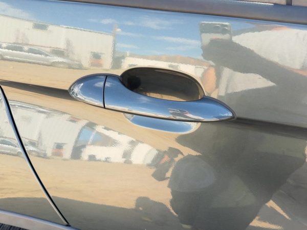 00-06 X5 Passenger Right Rear Outside Door Handle Back E53 Highland Green A11 — photo 2