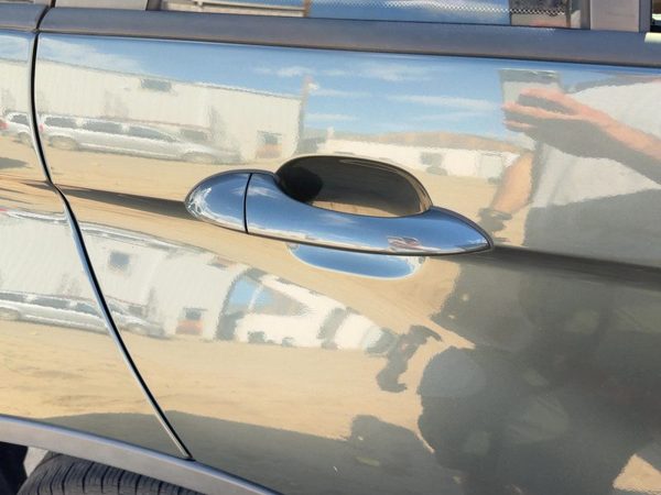 00-06 X5 Passenger Right Rear Outside Door Handle Back E53 Highland Green A11 — photo 1