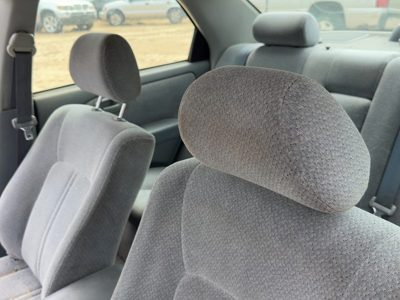 97-01 Camry Pair Front Headrests Left Right Set Seat Without Leather Gray Fb19