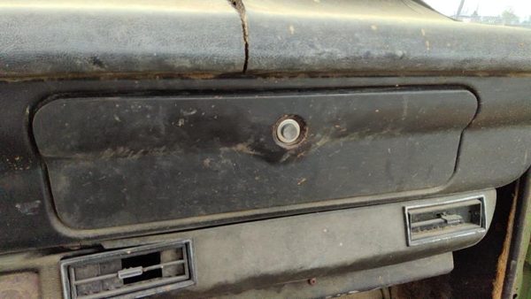 77-82 Ford Courier Glove Box Assembly Complete Door With Latch Oem — photo 2