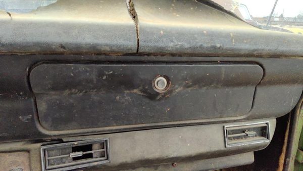 77-82 Ford Courier Glove Box Assembly Complete Door With Latch Oem — photo 3