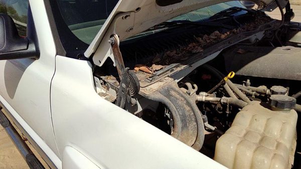 2005 GMC Sierra Hood Hinge RH 1500 Hd White 50U — photo 2