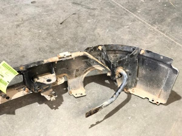 2012 GMC Sierra 1500 Front Bumper Assy. White 50U With Brackets Chrome Only — photo 13