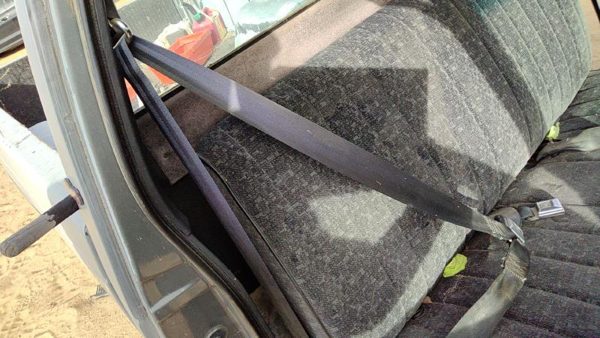 89 Chevy S10 Pickup Passenger Right Front Seat Belt Retractor Shoulder Dark Gray — photo 2