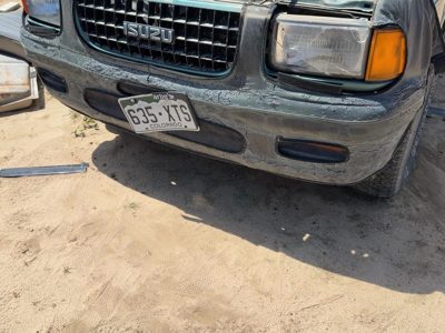 1993-1997 Isuzu Rodeo Front Bumper Cover Assembly Oem Green 732 4933842