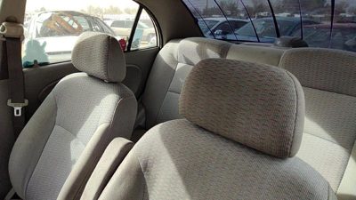 2001-2002 Kia Rio Pair Of Front Headrests Oem Left Right Set Seat K30b88140081