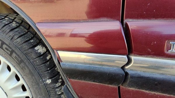 97-99 Buick Lesabre Driver Left Moulding From Fender Trim Strip 51B Bordeaux Red — photo 3