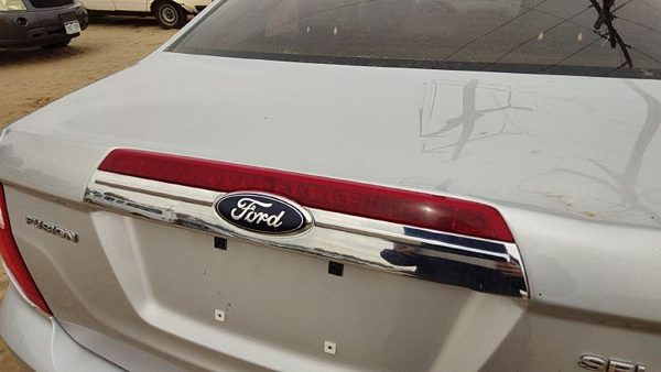 10-12 Ford Fusion License Plate Trim Surround Panel Oem Tail Trunk Finish Chrome — photo 4