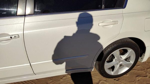 2007 Nissan Altima Rear Door LH White QX3 — photo 3