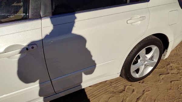 2007 Nissan Altima Rear Door LH White QX3 — photo 4