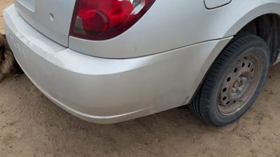 2005-2007 Saturn Ion Rear Bumper Cover Assembly Oem Back Silver 13U 22698402