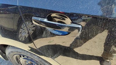 07-12 Nissan Sentra Passenger Right Rear Outside Door Handle Oem Back Black Kh3