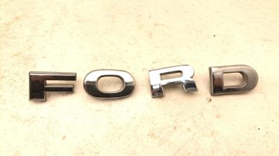 1981 Ford F150 Hood Emblem Badges Set Oem