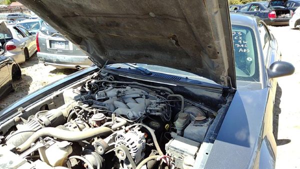 2003 Ford Mustang Pair Of Hood Hinges Right Left Set Assembly Oem Shadow Gray Cx — photo 1