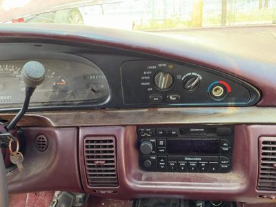 94-95 Eighty Eight Trim Bezel Around Speedometer Oem Dash Surround Panel Red