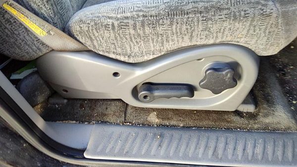 2002-2009 Chevy Trail Blazer Passenger Right Side Seat Trim Panel Oem Gray 95D — photo 2