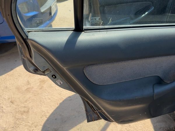 1996-1998 Honda Civic Driver Left Rear Door Trim Panel With Switches Back Gray F — photo 4
