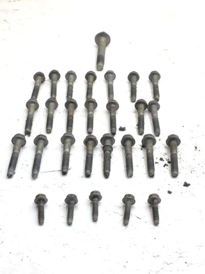 2007-2009 GMC Acadia Set of Bolts for TIMING COVER OEM Factory Hardware 12611884