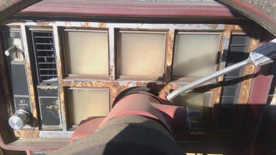 1978 Buick Regal Dash Panel Red