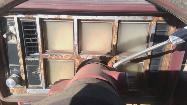 1978 Buick Regal Dash Panel Red — photo 1