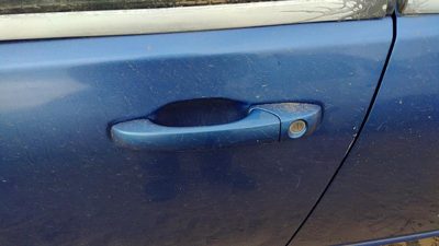 2008-2010 Dodge Avenger Driver Left Front Outside Door Handle Oem Blue Pbd