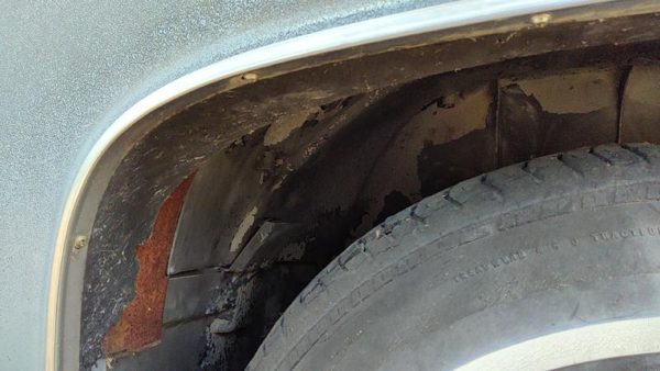 1980-1984 Deville Sedan Lh Driver Left Inner Fender Wheel Liner Oem — photo 2