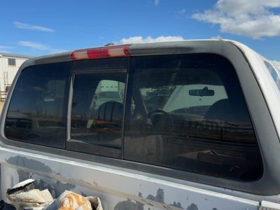 1997-2004 Ford F150 Back Glass Rear Window With Frame Trim Oem 297993