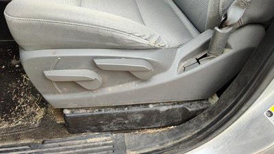 2014-2019 Silverado 1500 Driver Left Side Seat Trim Panel Oem H2r Gray