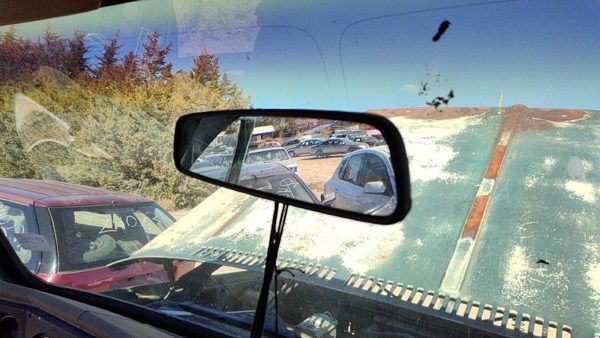 1973-1991 Silverado C10 Inside Rear View Mirror Oem Windshield Mounted — photo 1