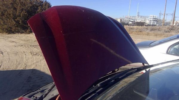 2010 Lexus HS250h Hood Red 3R1 — photo 2