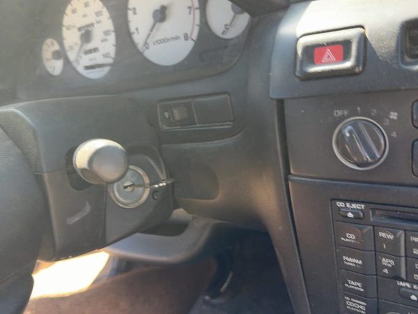 1995-1996 Nissan Maxima Steering Column Assembly Oem Floor Shift Mt Black — photo 3