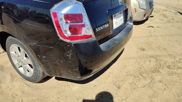 2007-2008 Nissan Sentra Rear Bumper Cover Assembly Oem Back 2.0L Black Kh3 — photo 5