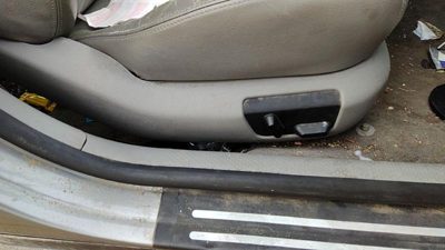 01-05 Vw Passat Passenger Right Side Seat Trim Panel Oem Gray