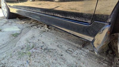 02 Infiniti G20 Passenger Right Lower Rocker Panel Moulding Side Skirt Oem Black