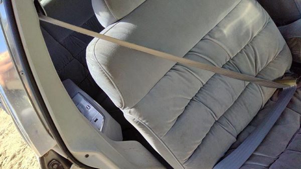 79-89 Grand Marquis Passenger Right Front Seat Belt Retractor Oem Shoulder Gray — photo 3