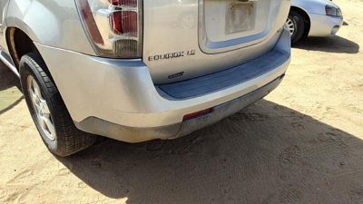 2007-2009 Chevy Equinox Rear Bumper Cover Assembly Oem Back Silver 67U 15950658