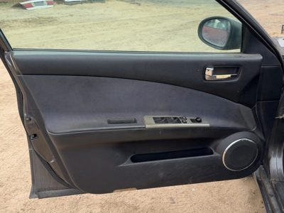 05-06 Altima Driver Left Front Door Trim Panel With Master Switch Charcoal G