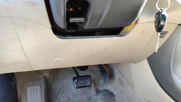 2006-12 Toyota Rav-4 Lower Dash Under Column Knee Bolster Trim Panel Sand Beige — photo 2