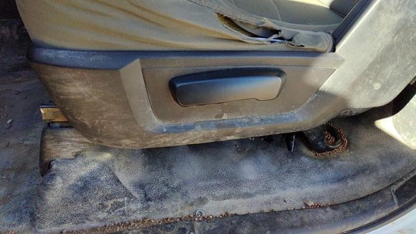 13-18 Dodge Ram 4500 Driver Left Side Seat Trim Panel Oem Gray X8 — photo 3