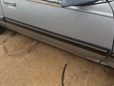 84-87 Pontiac Sunbird Passenger Right Front Moulding From Door Oem Trim Strip