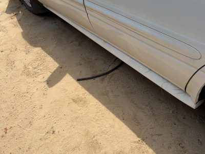 00-05 Lesabre Driver Left Lower Rocker Panel Moulding Side Skirt Oem White 40U